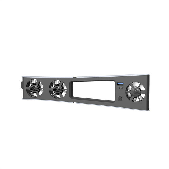 Cooling Fan Accessories for PS5 Slim Space-Saving, Quick Heat Dissipation, Immersive Gaming, USB3.0 Charging Hub