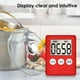WREESH Grand Numérique LCD Cuisine Minuterie Compte à Rebours Alarme d'Horloge Magnétique – image 1 sur 7