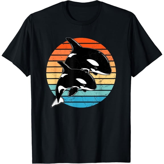 Playful Comfort Tee - Cute orca whale team spirit orcas T-Shirt
