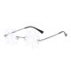 thumbnail image 3 of Gafas de sol Sunnimix con forma de copo de nieve Unisex claro, 3 of 8