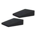 thumbnail image 4 of 2x Cojín de cuña para asiento trasero de automóvil, tapete nivelador de asiento trasero cómodo con funda extraíble, nivelador automático de asiento, 4 of 9