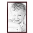 thumbnail image 2 of ArtToFrames 23" x 36" Mahogany Picture Frame, 23x36 inch Brown MDF Poster Frame (WOM-3978),  Pack, 2 of 8