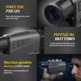 thumbnail image 4 of New Single-Tube Night Vision Device Handheld Outdoor Video Recording Photography Camping Field Observation Telescope, 4 of 8