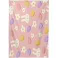 thumbnail image 2 of Coolnut Rabbits Easter Eggs Tablecloth Rectangle Colorful Table Cloth Large Square Table Cover for Dining Kitchen Party 54"x72" Decor Gift, 2 of 7