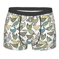 thumbnail image 3 of Haiem Funny Chicken Men's Boxer Briefs, Every Day Comfort Stretch Cotton Moisture-Wicking Underwear-Small, 3 of 8