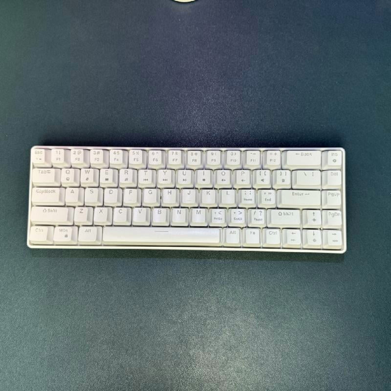 68Keys Mechanical Keyboard Double Shot Hot-Swappable Clicky Switches Backlits