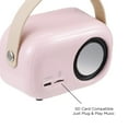 thumbnail image 5 of Aiwa Retro Wireless Karaoke Speaker, Light Pink, AI6028-LPNK, 5 of 18