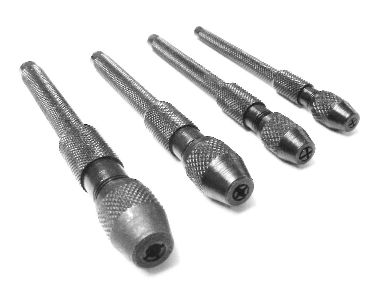 Details about   4 Piece Pin Vise Set Handheld 4 Sizes Chucks Drilling Vice Jewelry Hobby Crafts 
