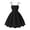 Z1 Black, variant on Girls Casual Dress Baseball Pattern Ruffle Hem Skirt Summer Everyday Knit Camisole Dress 2-10Y