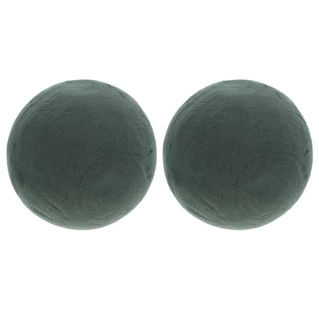 2 piezas de espuma floral húmeda Esfera de la embarcación floral FUMA FLORAL FLORAL FLOVE BALLS Plant Dry Foam Floral Floral Blocks Arreglos de flores redondas de 12 cm