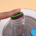 thumbnail image 1 of IDEANATEGRATE 200Ud Tapas De Botella Colores Variados Con Stickers Transparentes Para Proyectos DIY De, 1 of 7