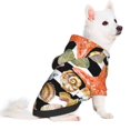 thumbnail image 2 of Fotbe Sea Shell Sudadera con Estampado para Perros Pequeños – Suéter con Capucha para Mascotas, Tela Suave de Forro Polar con Bolsillo-Small, 2 of 7