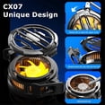 thumbnail image 5 of MEMO CX07 Mobile Phone Semiconductor Cooling Fan Magnetic/Back-Clip Radiator for Android PUBG Game Cooler, 5 of 5