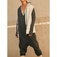 thumbnail image 2 of Luethbiezx Cozy Women's Romper with Loose Long Sleeve Hoodie and Convenient Pockets, 2 of 6