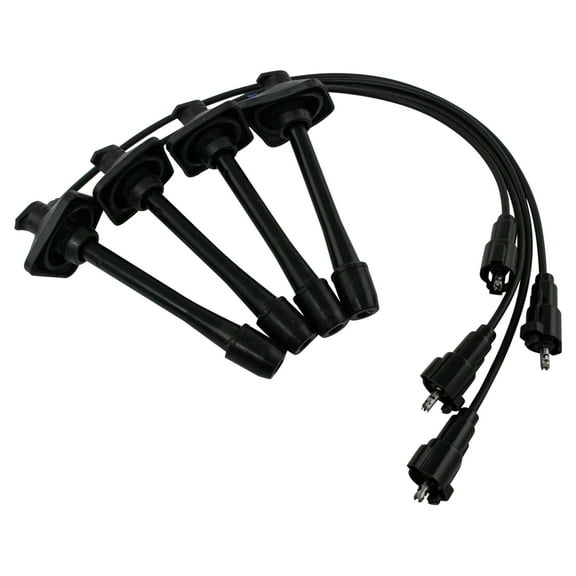 TRQ Ignition Spark Plug Wire Kit Set for Geo Toyota New IWA69027 Fits select: 1993-1997 TOYOTA COROLLA, 1993-1997 GEO PRIZM