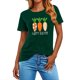 thumbnail image 2 of Mujeres Manga Corta de Verano Tops Pascua Impresa Cuello Redondo, Blusa de Moda Casual para la Primavera, 2 of 5