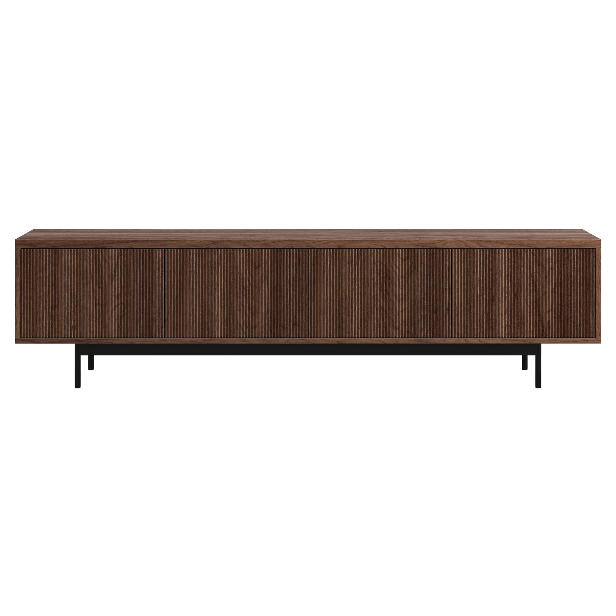 Whitman Rectangular TV Stand for TV's up to 85" in Satin Walnut