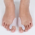 thumbnail image 1 of Dos cuidado del hallux valgus, 1 par de bandas elásticas de tela de licra para el pulgar valgus de silicona., 1 of 14
