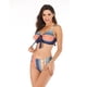 thumbnail image 3 of Conjuntos de bikini para mujer Traje de baño de dos piezas Traje de baño de talle alto con cuello en V Traje de baño de bikini sexy, 3 of 5