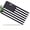 Monochrome American Flag, variant on License Plate, Sorority Emblem Decorative Front,Personalized Stainless Steel License Plate Cover For Men Women,12.2" X 6.2"