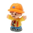 thumbnail image 5 of Replacement Part for Collectible Fisher-Price Little People Construction Site Dumptruck Playset GKR56 - Replacement Construction Worker Dump Truck Driver Figure Orange Hardhat Mustache, 5 of 6