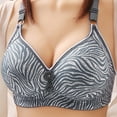 thumbnail image 2 of Darzheoy Wire-Free Bra for Women Embroidered Glossy Comfortable Breathable Bra Underwear No Rims Bralette 38/85BC, 2 of 9