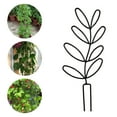 thumbnail image 6 of Travelwant Garden Trellis for Climbing Plant Iron Pot Trellis Leaf Shape Wire Indoor Houseplant Home Plant Tool Plant Lover Gifts Ideas, 6 of 7