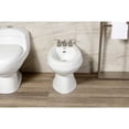 thumbnail image 4 of Kingston Brass KB6328SVL Serena Three-Handle Bidet Faucet with Brass Pop-Up, Brushed Nickel, 4 of 6
