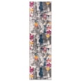 thumbnail image 2 of World Rug Gallery Cardiff Contemporary Abstract Area Rug - Multi 2'x7', 2 of 9