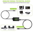 thumbnail image 2 of Enlace conversor de audio analógico a digital para 3,5 mm a SPDIF, 2 of 9