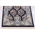 thumbnail image 6 of Rugs.com Rabia Collection Rug – 3' x 13' Runner Navy Blue Low Rug Perfect For Hallways, Entryways, 6 of 8