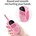 thumbnail image 5 of Walkie Talkies para niños juguetes Mini transceptor juguete Walkie Talkies Radio intercomunicador para manos pequeñas para niños (rosa y azul), 5 of 5