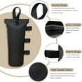 thumbnail image 3 of MISSMILE Canopy Weights Set of 4，Heavy Duty Canopy Weight Bags (120 lbs) for Pop up Canopy Tent Outdoor Instant Canopies,Black (without Sand) ，Set of 4, 3 of 4