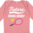 thumbnail image 4 of Inktastic Future Tennis Player Sports Boys or Girls Long Sleeve Baby Bodysuit, 4 of 5