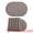Dark Brown, variant on Unique Bargains 6pcs Oval Faux Leather Placemats Dark Gray 17.7"x11.8"
