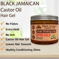 thumbnail image 4 of OKAY BLACK JAMAICAN HAIR STYLING GEL, EXTRA HOLD 17OZ, 4 of 5