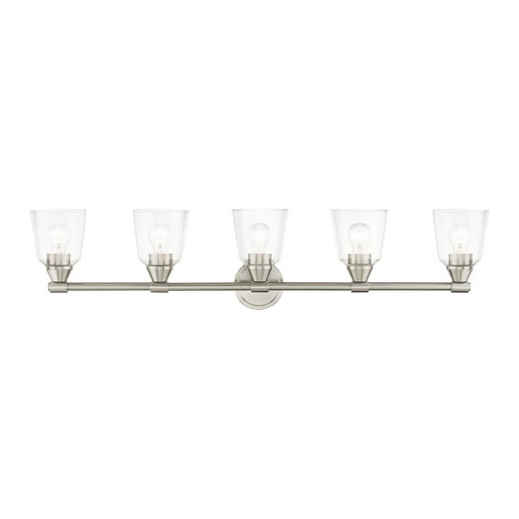 Livex Lighting - Catania - 5 Light Large Bath Vanity In Modern Style-9.25 Inches