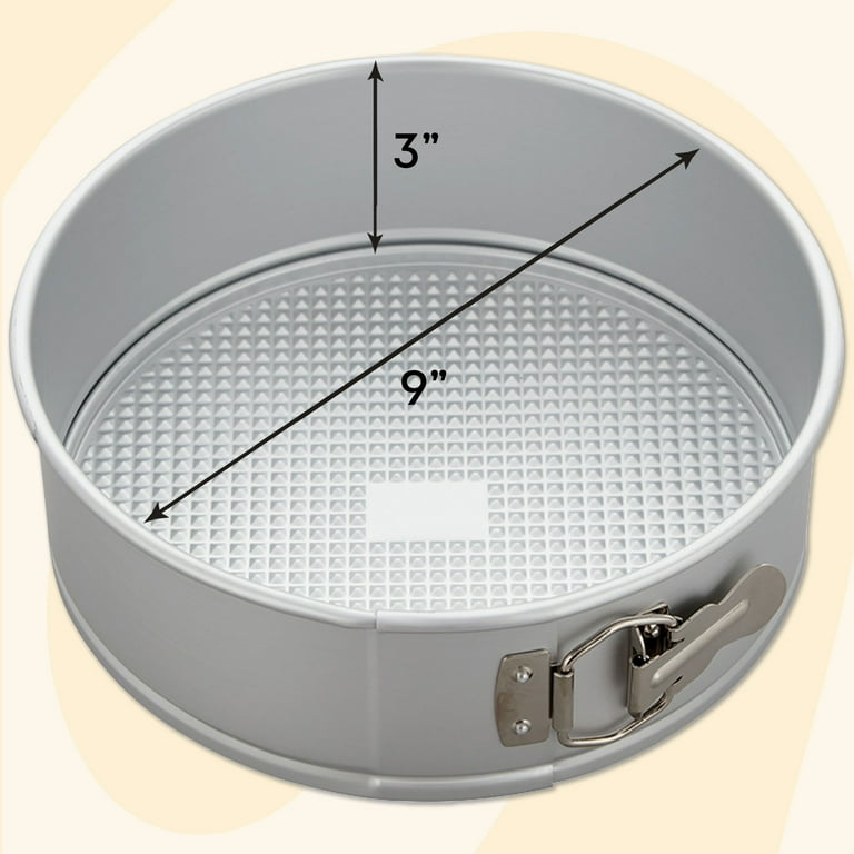 Wilton Aluminum Springform Pan Round for Cheesecakes Deep-Dish