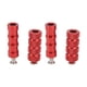 thumbnail image 1 of pares de clavijas de freno para motocicleta, proceso CNC, chapado, ajuste preciso para pernos de montaje M6 de 6mm, color rojo, 1 of 5