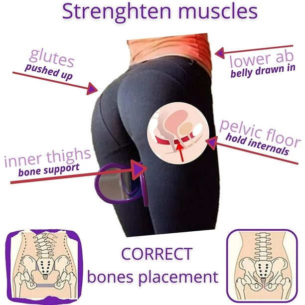 Buttocks Lifting - Pelvic Floor Strengthening Muscle - Butt Workout  Equipment for Women- Inner Thigh Exercise Equipment - Kegel Exercises for  Women - Fitness Bladder Control Exerciser 