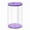Purple-L, variant on Shatterproofs Money Container Transparents Acrylic Materials Decorative Coin Jar With Bottom Access Plugs