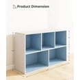 thumbnail image 2 of Montessori Toy Storage Shelf, Kids Toy and Book Storage Organizer with Cube Shelves for Kids Room Playroom Livingroom, White, 2 of 7