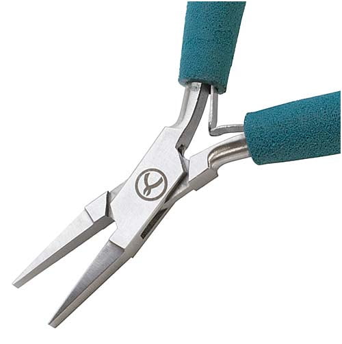 Wubbers Classic Series Wide Flat Nose Jeweler's Pliers, 7mm