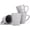 Silver Grey, variant on Elanze Designs Dimpled Silver Grey 12 ounce Glossy Ceramic Mugs Matching Set of 4