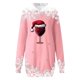 thumbnail image 4 of WILLBEST Faldas Para Mujer Sudadera Larga Con Estampado Navideño Para Mujer Top Festivo Informal Y Cómodo 2025 Elegante Y Acogedor Para La Temporada De Invierno, 4 of 4