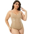 thumbnail image 5 of ANYFIT WEAR Plus Size Women's Shapewear Bodysuit Tummy Control Full Body Shaper Sculpting Snatched Waist Body Suit, 5 of 7