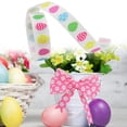 thumbnail image 6 of BLESIYA Easter Ribbon Easter Decor Decorative Wrapping Ribbon for Festival Packaging Easter Eggs 9m, 6 of 8