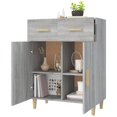 thumbnail image 5 of vidaXL Sideboard Grey Sonoma 69.5x34x90 cm Engineered Wood, 5 of 5