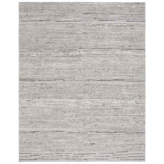 SAFAVIEH Casablanca Carmella Striped Area Rug, Grey/Ivory, 8' x 10'