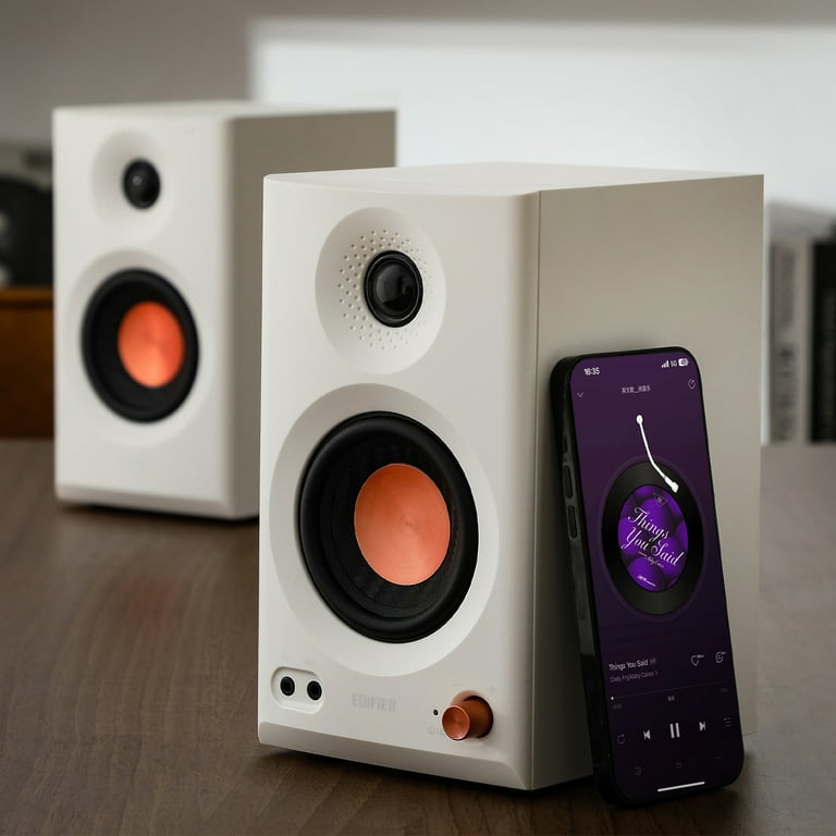 EDIFIER MR3 ホワイト 元箱・付属品あり 2.0 Monitor Speaker System | MR3 -【Edifier USA】